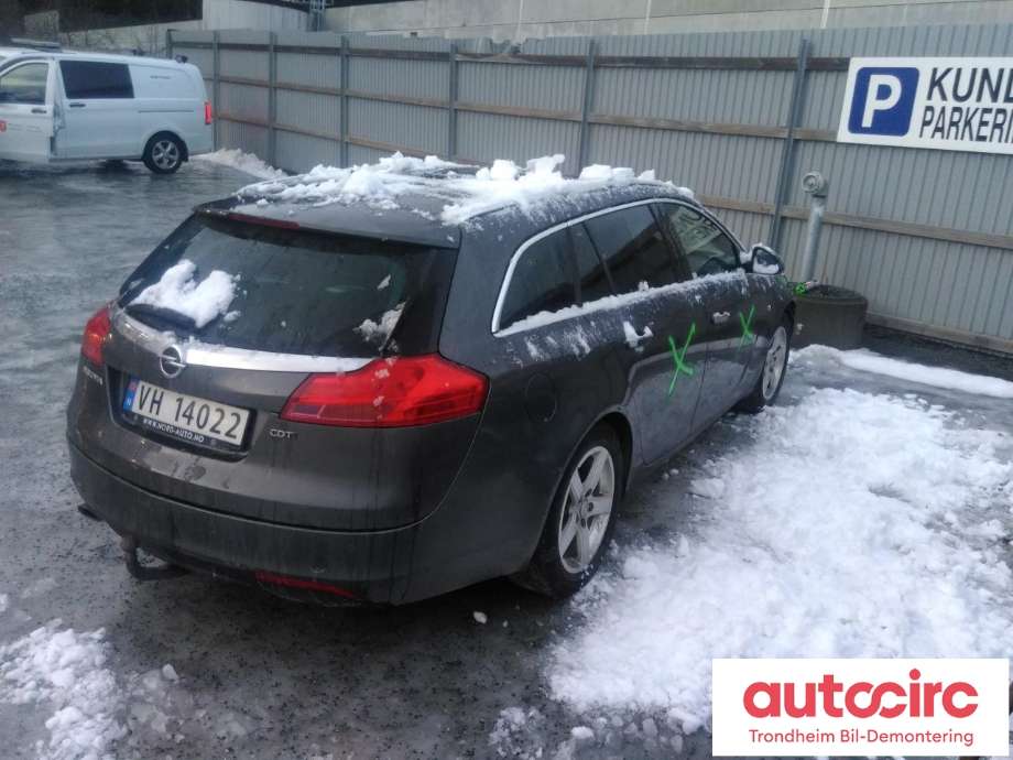 Opel Insignia A 2009-2014 , Motorkode: A20DTJ, Girkassekode: M36