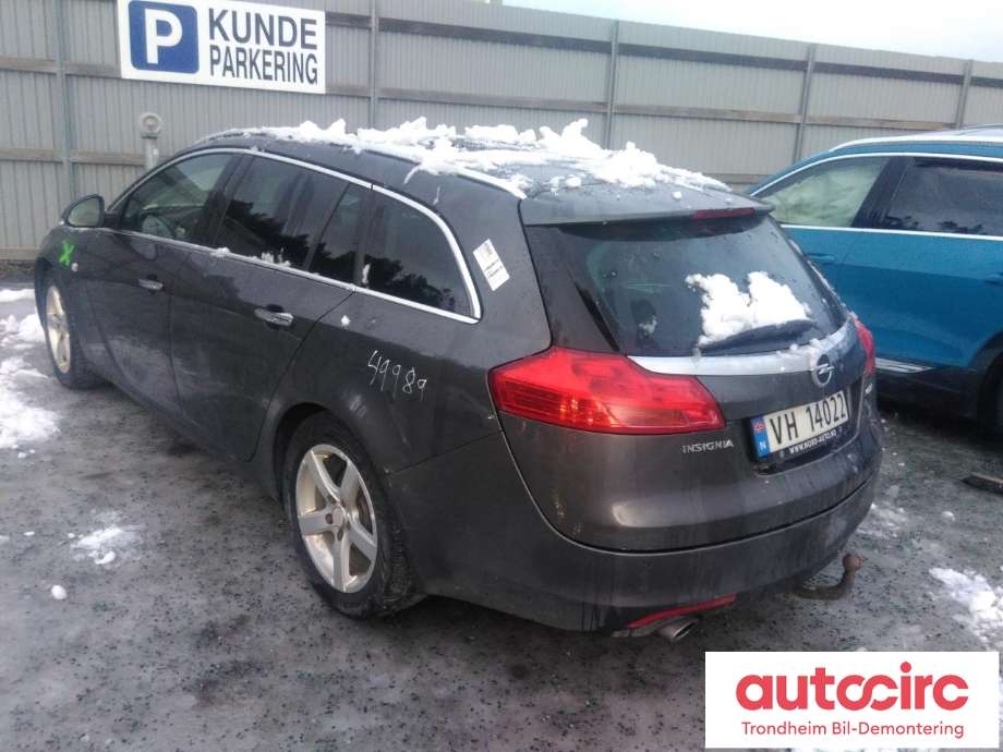 Opel Insignia A 2009-2014 , Motorkode: A20DTJ, Girkassekode: M36