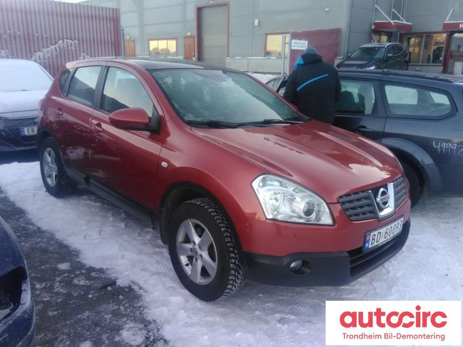 Nissan Qashqai 2007-2010 (Type I, Fase 1) , Motorkode: HR16, Girkassekode: 