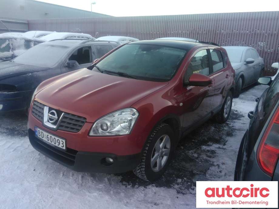 Nissan Qashqai 2007-2010 (Type I, Fase 1) , Motorkode: HR16, Girkassekode: 