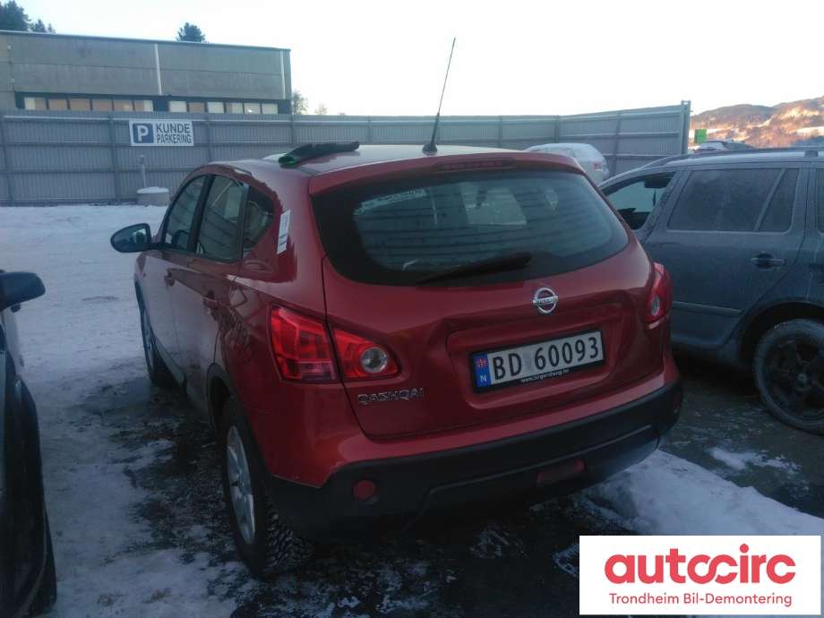 Nissan Qashqai 2007-2010 (Type I, Fase 1) , Motorkode: HR16, Girkassekode: 