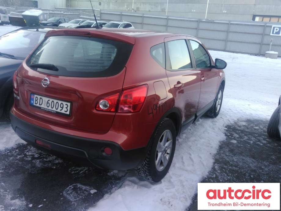 Nissan Qashqai 2007-2010 (Type I, Fase 1) , Motorkode: HR16, Girkassekode: 