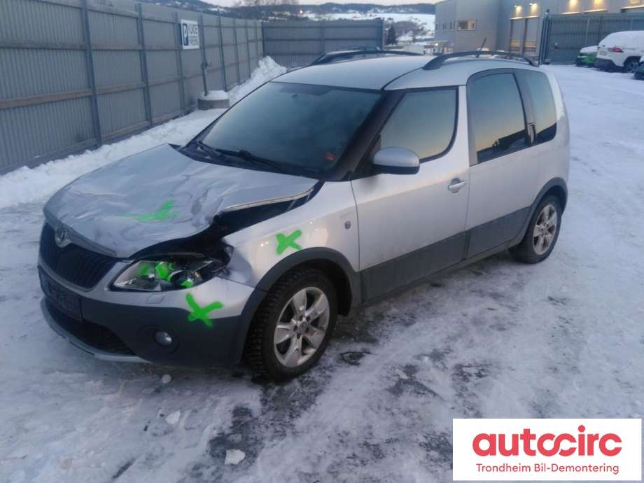 Škoda Roomster 2010-2015 (Fase 2) , Motorkode: CAYC, Girkassekode: KFK