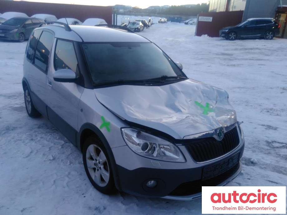 Škoda Roomster 2010-2015 (Fase 2) , Motorkode: CAYC, Girkassekode: KFK