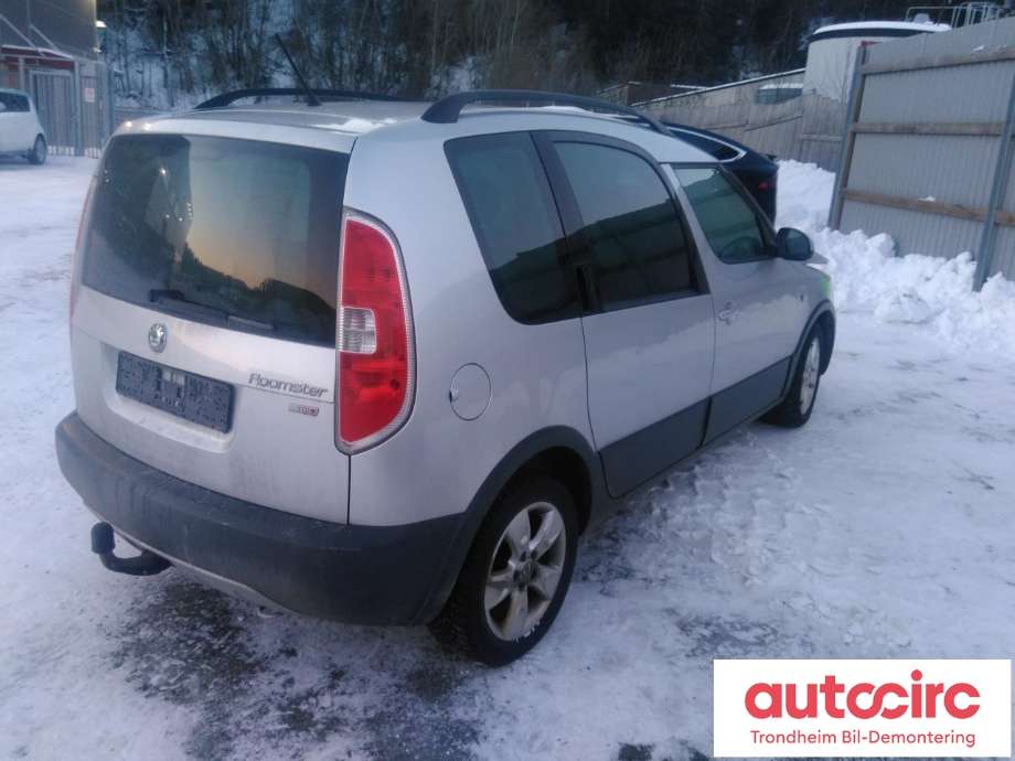 Škoda Roomster 2010-2015 (Fase 2) , Motorkode: CAYC, Girkassekode: KFK