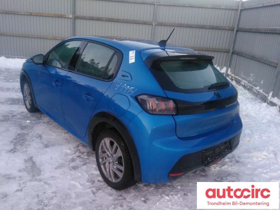 Peugeot e-208 2019-->> , Motorkode: ZKX, Girkassekode: 98 385 451 80