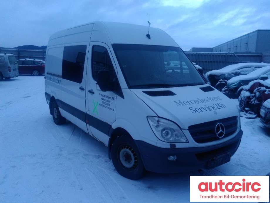 Mercedes Sprinter 2006-2013 (Fase 1) (906) (906), Motorkode: OM646.986, Girkassekode: 711651