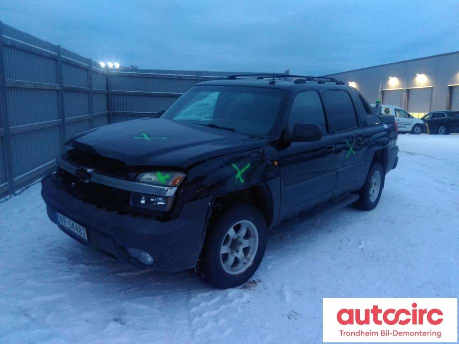 Chevrolet Avalanche 2002-2006 (Type I) , Motorkode: LS, Girkassekode: