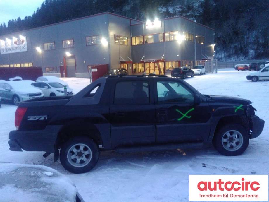 Chevrolet Avalanche 2002-2006 (Type I) , Motorkode: LS, Girkassekode: