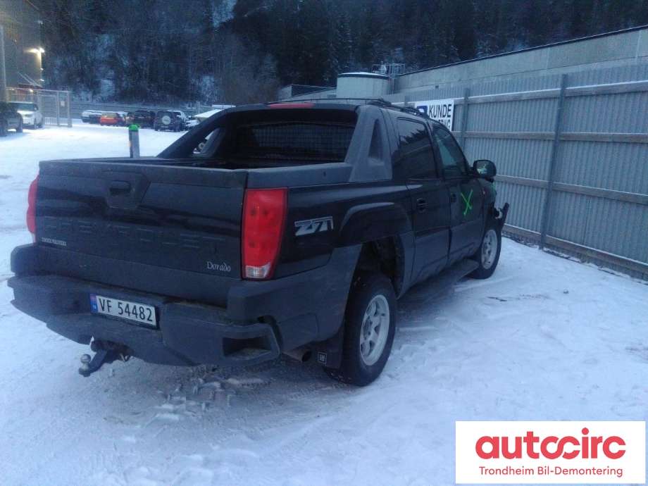Chevrolet Avalanche 2002-2006 (Type I) , Motorkode: LS, Girkassekode: