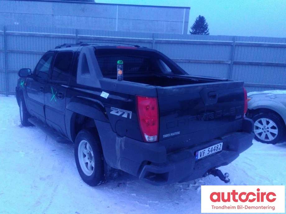 Chevrolet Avalanche 2002-2006 (Type I) , Motorkode: LS, Girkassekode: