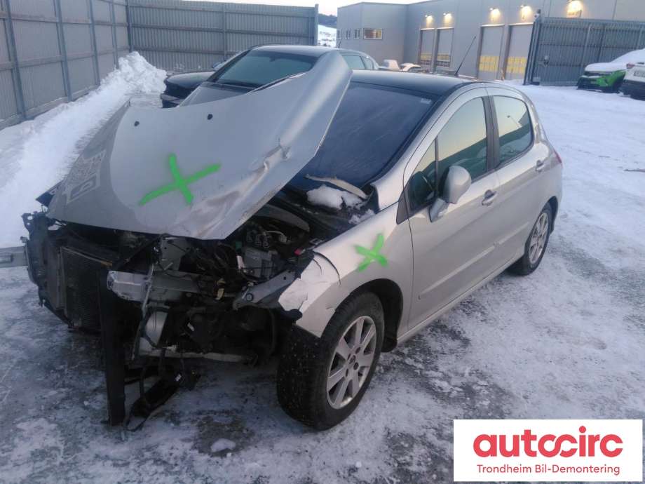 Peugeot 308 2007-2011 (Type I, Fase 1) , Motorkode: 9HZ, Girkassekode: 2222 YC