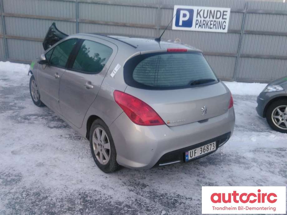 Peugeot 308 2007-2011 (Type I, Fase 1) , Motorkode: 9HZ, Girkassekode: 2222 YC