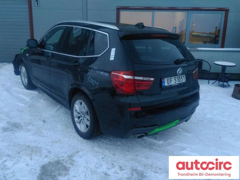 BMW X3 2010-2017 (F25) (F25), Motorkode: N47D20C, Girkassekode: GA8HP45Z