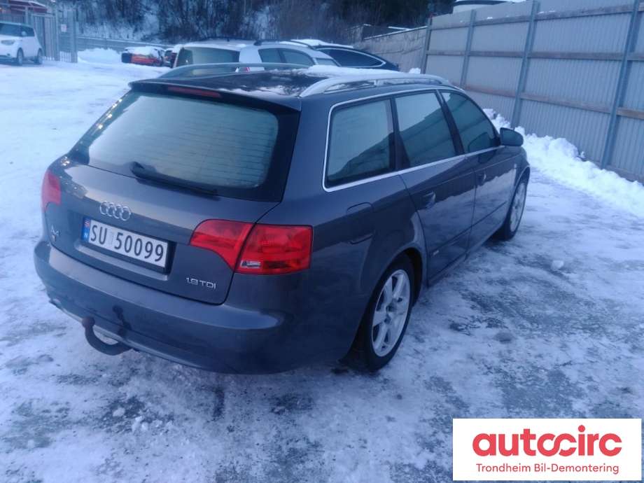 Audi A4 2004-2008 (Type III) (B7) (B7), Motorkode: BRB, Girkassekode: GYA