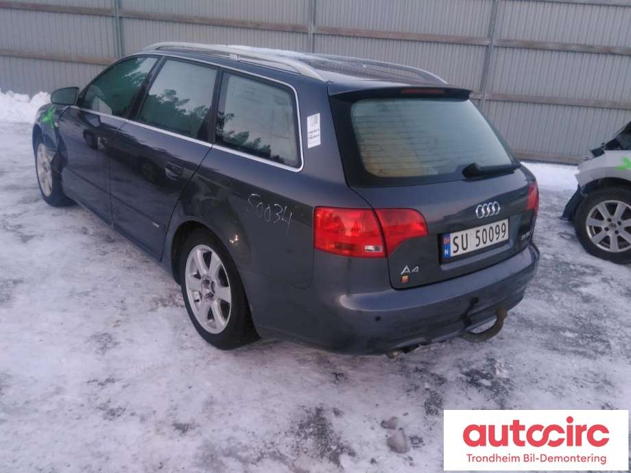 Audi A4 2004-2008 (Type III) (B7) (B7), Motorkode: BRB, Girkassekode: GYA