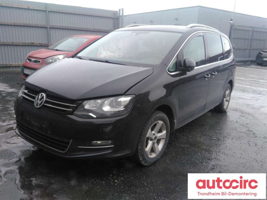 VW Sharan 2010-->> (Type II) , Motorkode: CFFB, Girkassekode: NLL