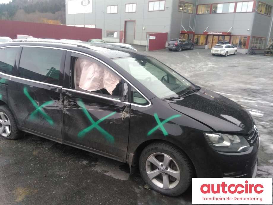 VW Sharan 2010-->> (Type II) , Motorkode: CFFB, Girkassekode: NLL