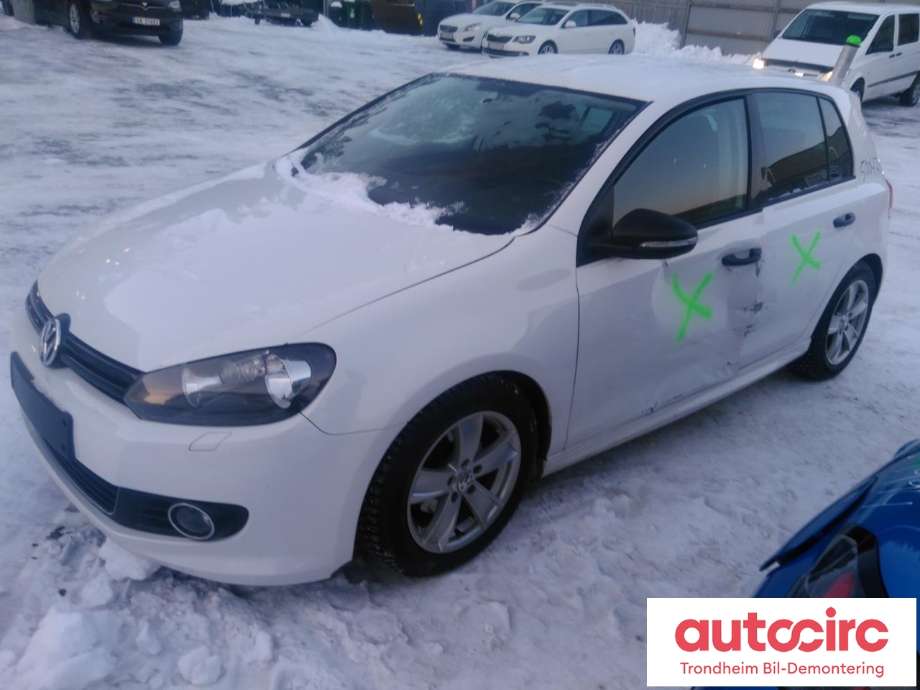 VW Golf VI 2008-2012 , Motorkode: CBZA, Girkassekode: MHV