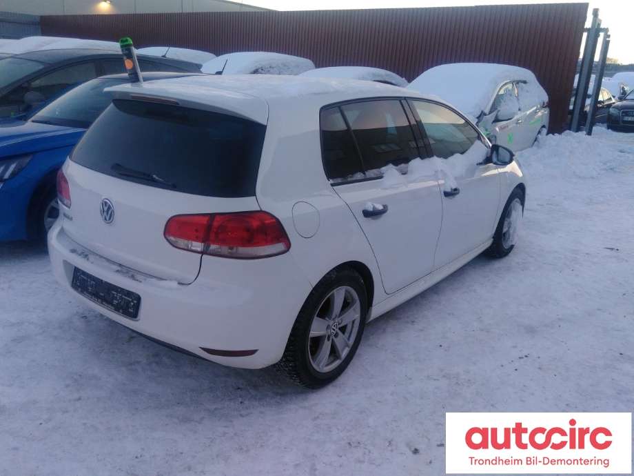 VW Golf VI 2008-2012 , Motorkode: CBZA, Girkassekode: MHV
