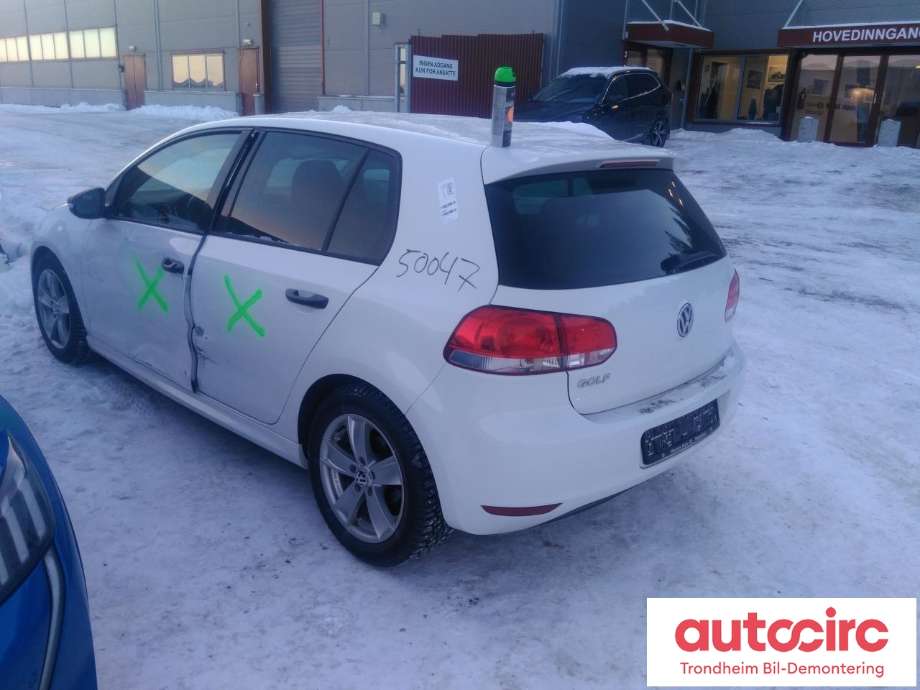 VW Golf VI 2008-2012 , Motorkode: CBZA, Girkassekode: MHV
