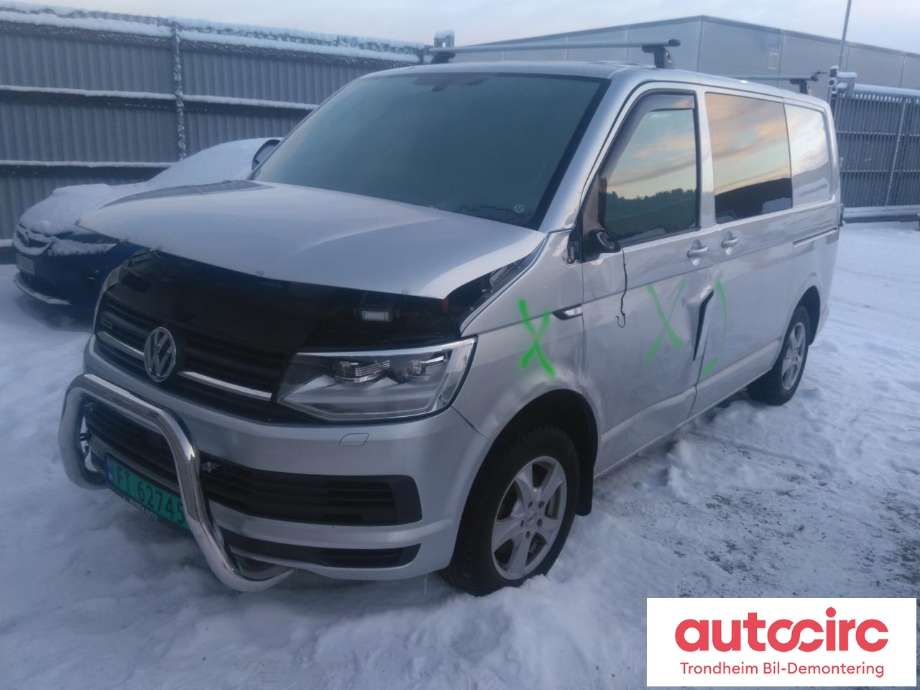 VW Transporter / Caravelle 2015-2019 (T6) (T6), Motorkode: CXHA, Girkassekode: SDF