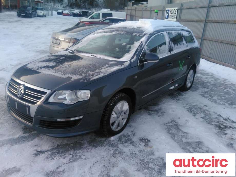 VW Passat 2005-2010 (B6) (B6), Motorkode: CBAB, Girkassekode: KXU