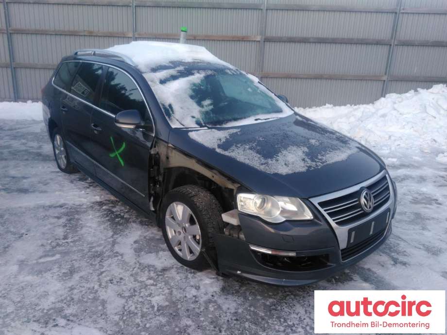 VW Passat 2005-2010 (B6) (B6), Motorkode: CBAB, Girkassekode: KXU