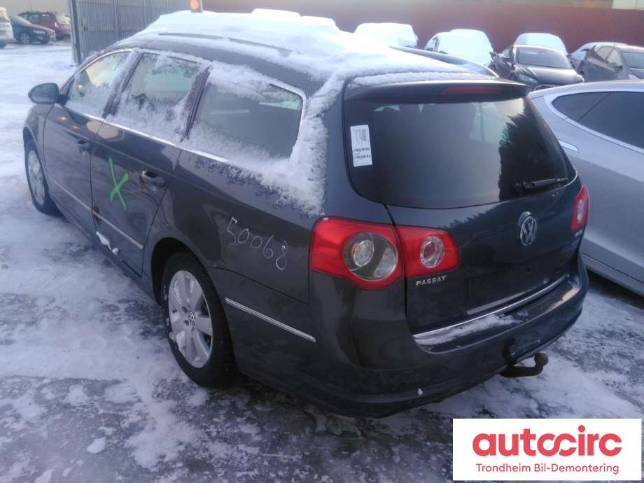 VW Passat 2005-2010 (B6) (B6), Motorkode: CBAB, Girkassekode: KXU