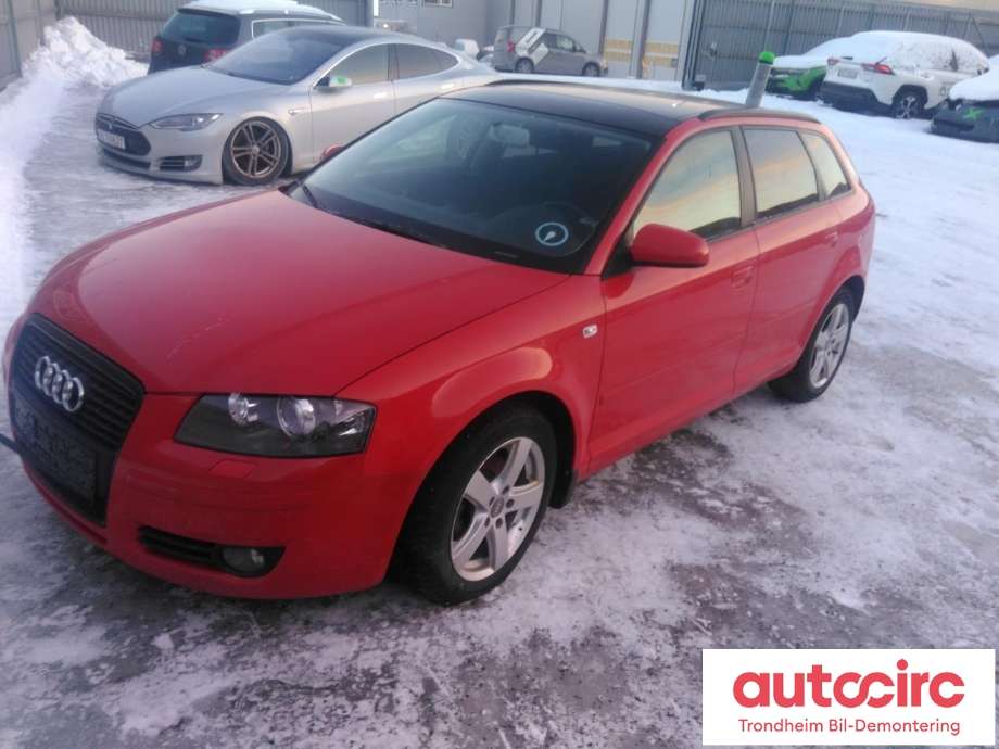 Audi A3 2003-2008 (Type II, Fase 1) , Motorkode: BXE, Girkassekode: JCR
