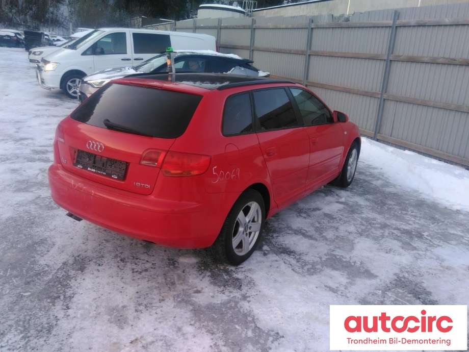Audi A3 2003-2008 (Type II, Fase 1) , Motorkode: BXE, Girkassekode: JCR