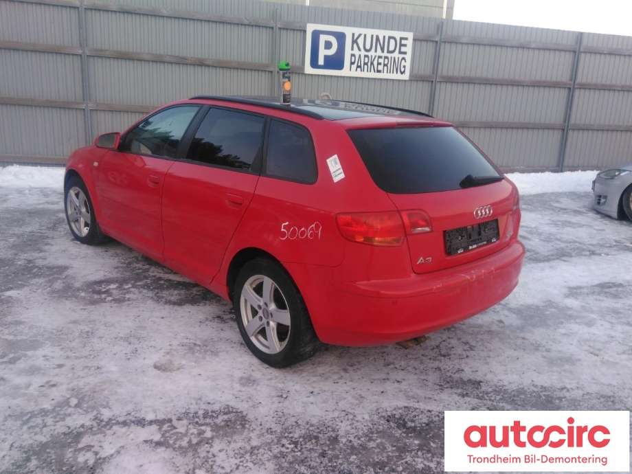 Audi A3 2003-2008 (Type II, Fase 1) , Motorkode: BXE, Girkassekode: JCR
