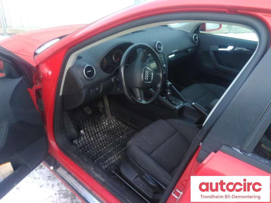 Audi A3 2003-2008 (Type II, Fase 1) , Motorkode: BXE, Girkassekode: JCR