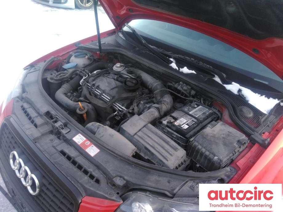 Audi A3 2003-2008 (Type II, Fase 1) , Motorkode: BXE, Girkassekode: JCR