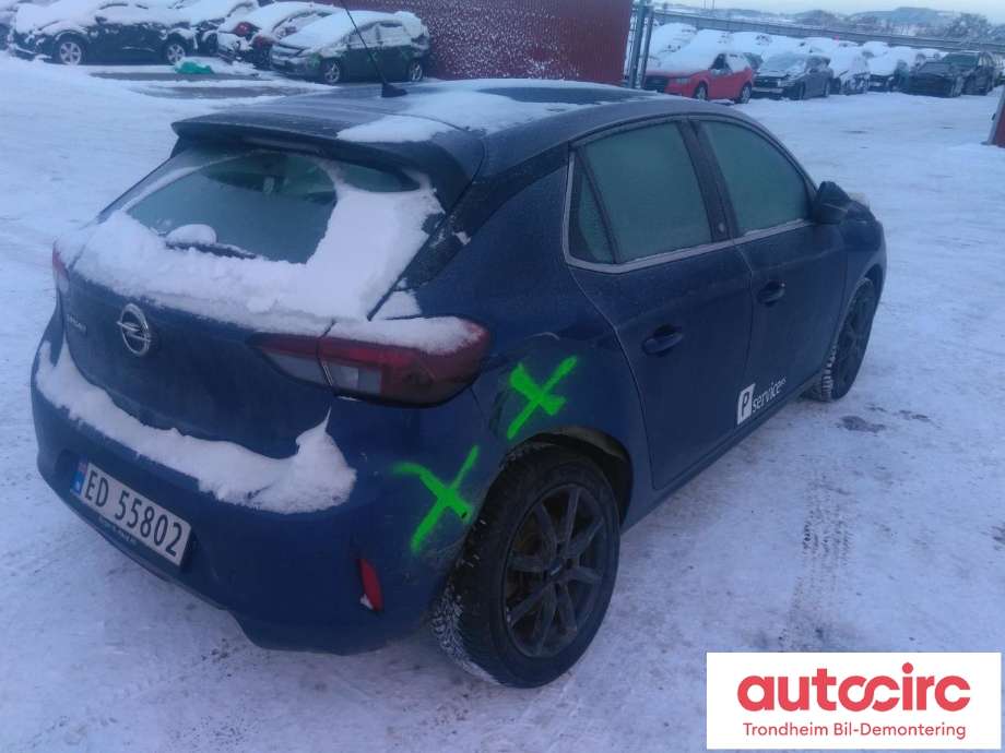 Opel Corsa-e 2019-->> , Motorkode: ZKX, Girkassekode: ....