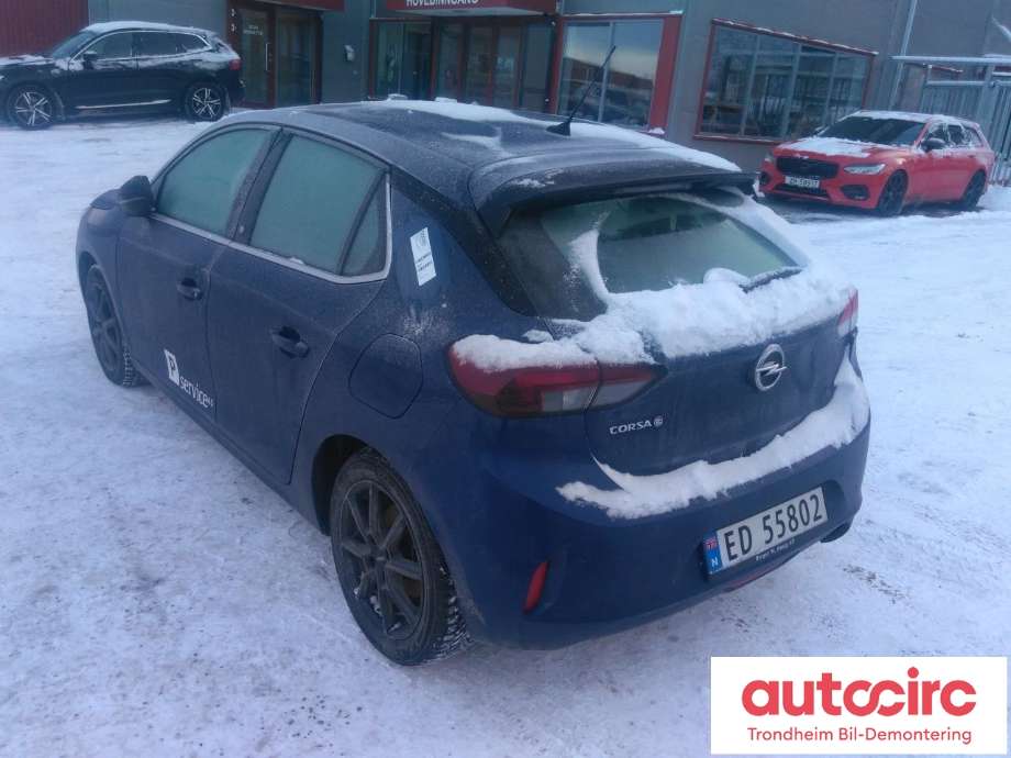 Opel Corsa-e 2019-->> , Motorkode: ZKX, Girkassekode: ....