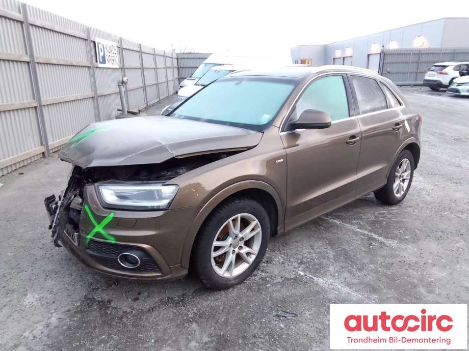 Audi Q3 2011-2014 (Type I, Fase 1) , Motorkode: CFFB, Girkassekode: NZS