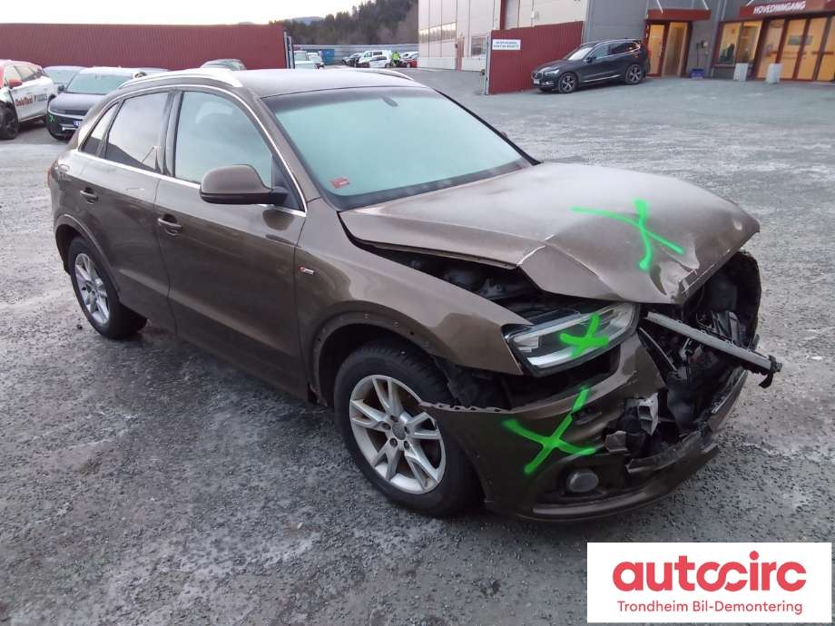 Audi Q3 2011-2014 (Type I, Fase 1) , Motorkode: CFFB, Girkassekode: NZS