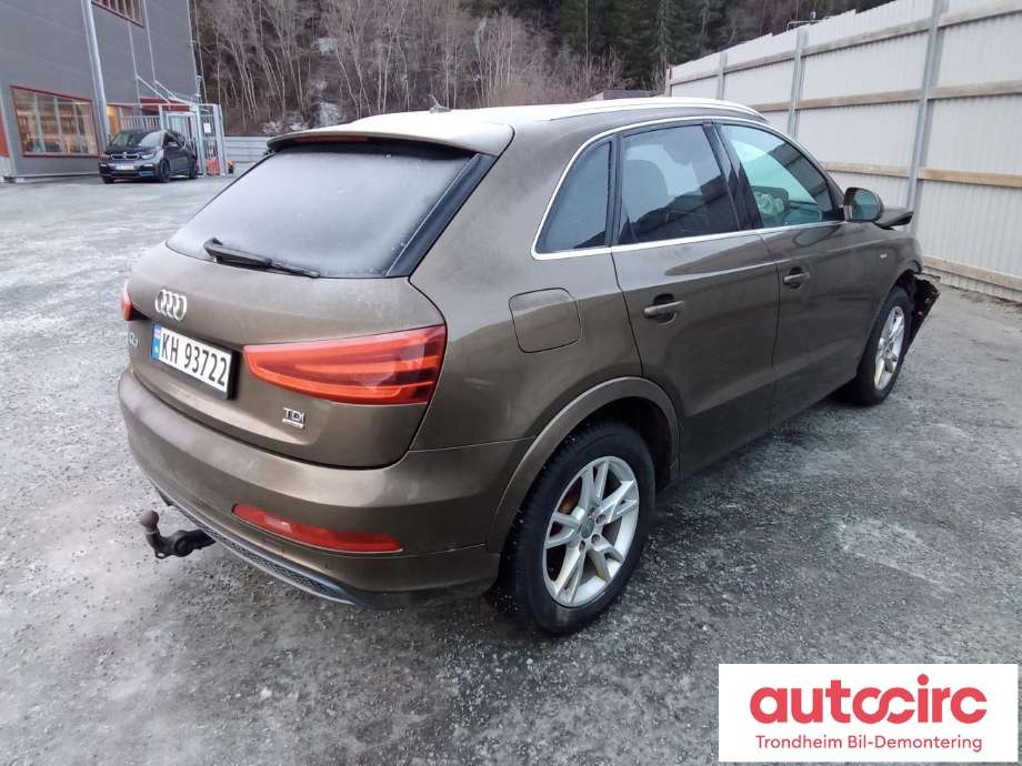 Audi Q3 2011-2014 (Type I, Fase 1) , Motorkode: CFFB, Girkassekode: NZS