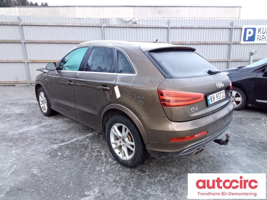 Audi Q3 2011-2014 (Type I, Fase 1) , Motorkode: CFFB, Girkassekode: NZS