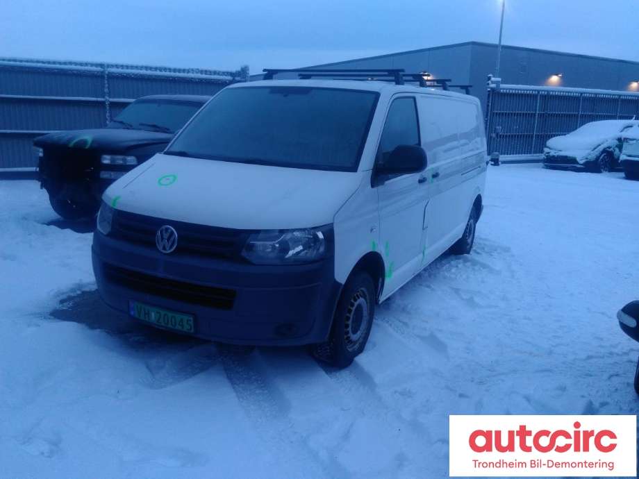 VW Transporter / Caravelle 2009-2015 (Fase 2) (T5) (T5), Motorkode: CAAC, Girkassekode: KQK