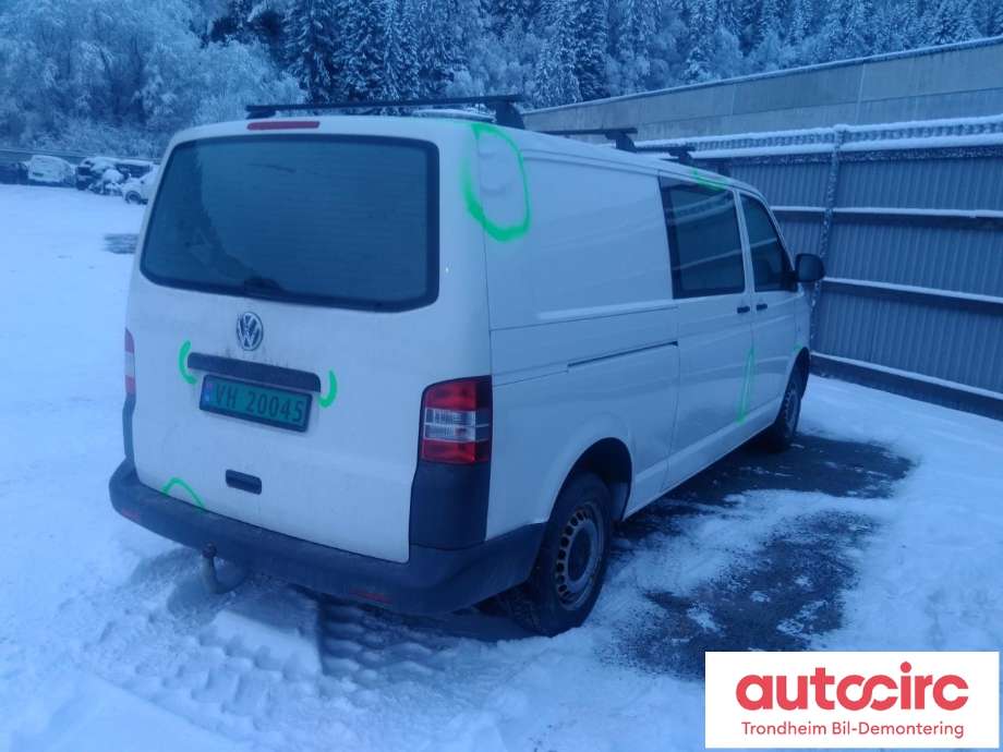 VW Transporter / Caravelle 2009-2015 (Fase 2) (T5) (T5), Motorkode: CAAC, Girkassekode: KQK