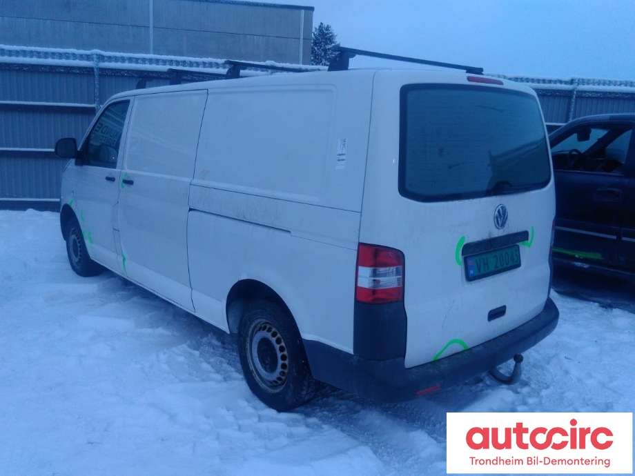 VW Transporter / Caravelle 2009-2015 (Fase 2) (T5) (T5), Motorkode: CAAC, Girkassekode: KQK