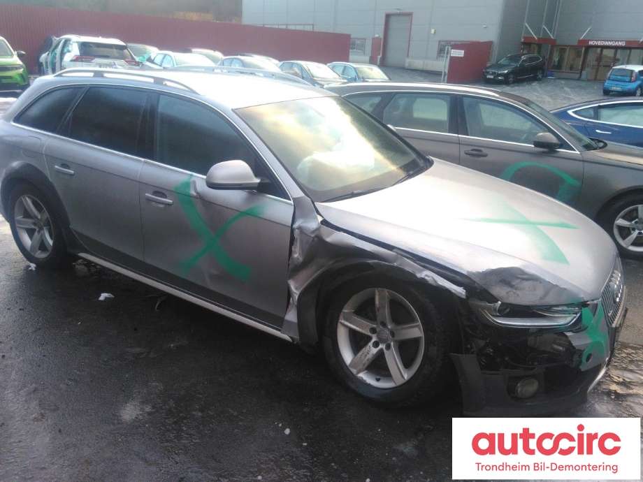 Audi A4, Allroad 2009-2016 (Type I) (B8) (B8), Motorkode: CNHC, Girkassekode: PJV