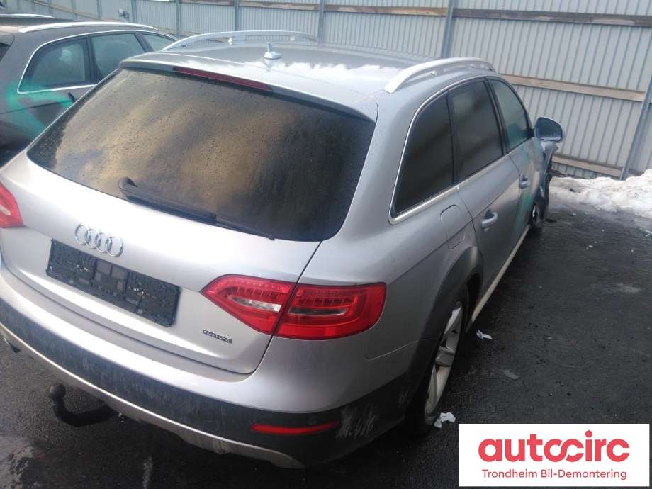 Audi A4, Allroad 2009-2016 (Type I) (B8) (B8), Motorkode: CNHC, Girkassekode: PJV