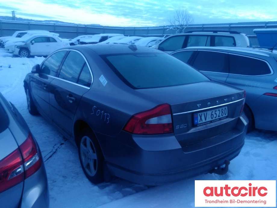 Volvo S80 2006-2013 (Type II, Fase 1) , Motorkode: D4204T, Girkassekode: 6-MAN 2WD / MMT6