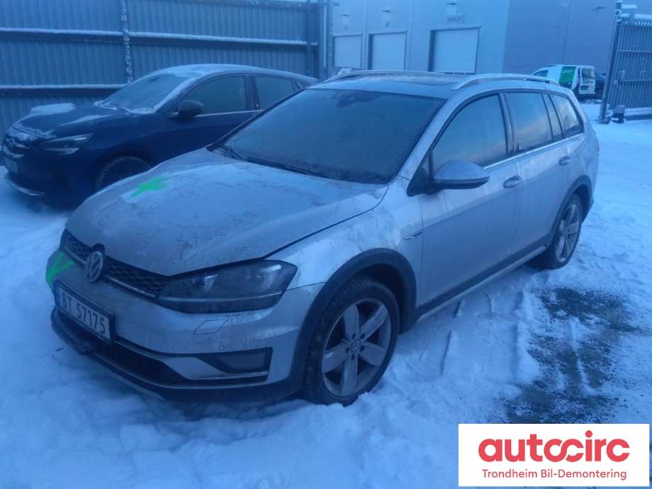 VW Golf VII 2017-2020 (Fase 2) , Motorkode: CUNA, Girkassekode: SFV