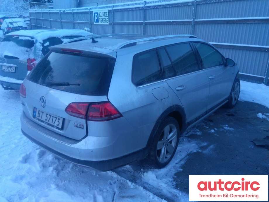 VW Golf VII 2017-2020 (Fase 2) , Motorkode: CUNA, Girkassekode: SFV