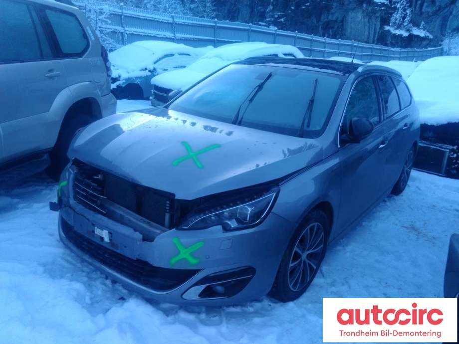 Peugeot 308 2013-2021 (Type II) , Motorkode: BHZ, Girkassekode: 98 106 762 80