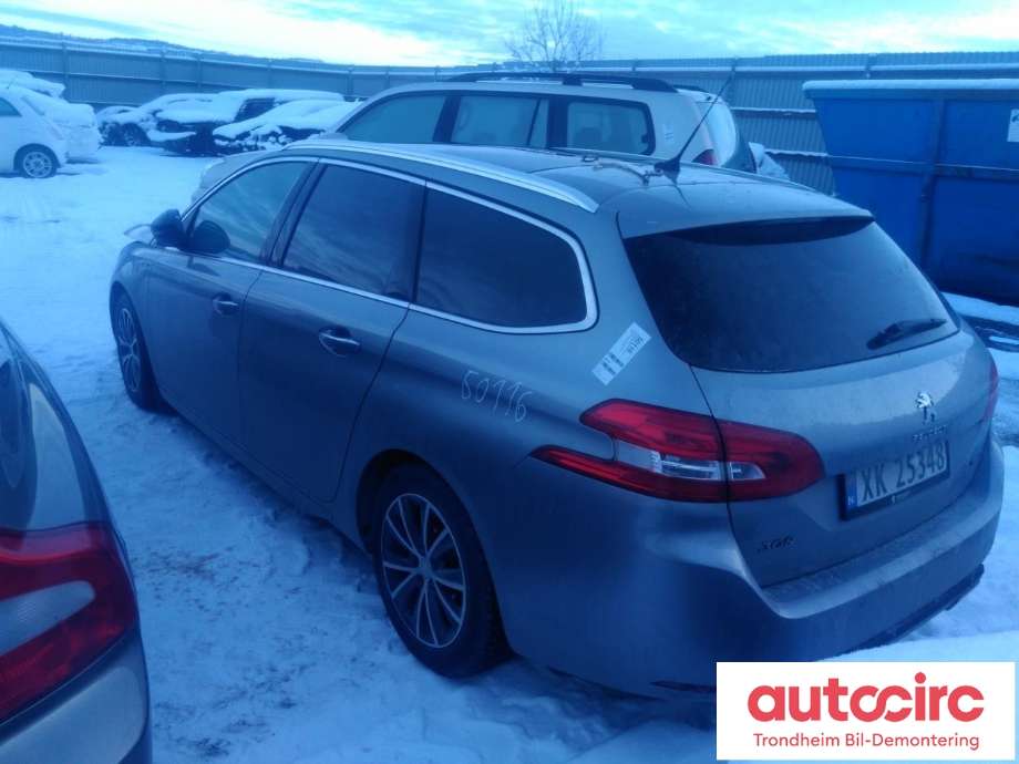Peugeot 308 2013-2021 (Type II) , Motorkode: BHZ, Girkassekode: 98 106 762 80